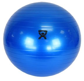 CanDo Inflatable Exercise Ball (size: Blue, 105 cm (42 in))