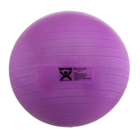 CanDo Inflatable Exercise Ball (size: Purple, 37.5 cm (14.75 in))