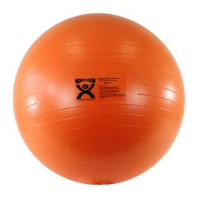 CanDo ABS Inflatable Exercise Ball (size: 55 cm (21.7 in) orange)