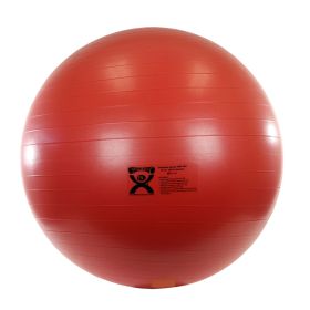 CanDo ABS Inflatable Exercise Ball (size: 75 cm (29.5 in) red)