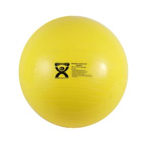 CanDo Inflatable ABS Ball (size: 45 cm (17.7 in), yellow)