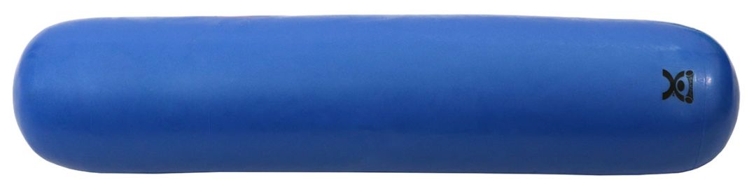 CanDo Inflatable Roller (size: 30 in x 7 in, blue)