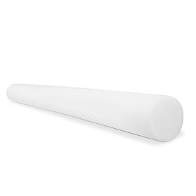 CanDo Round Foam Roller, White (size: 3 x 36 in)