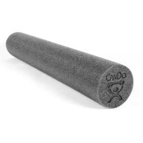 CanDo Plus Gray Foam Roller (size: 36 in)
