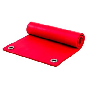 CanDo Sup-R Mat Closed Cell Exercise Mat (size: Mercury, 48 in x 24 in x 0.6 in, red)