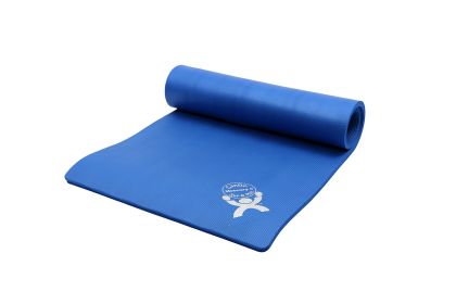 CanDo Sup-R Mat Closed Cell Exercise Mat (size: Saturn, 72 in x 40 in x 0.6 in, blue)