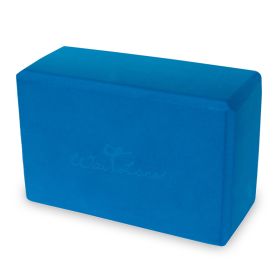 Wai Lana Foam Yoga Block (Color: Blue, Thickness: 3 in)