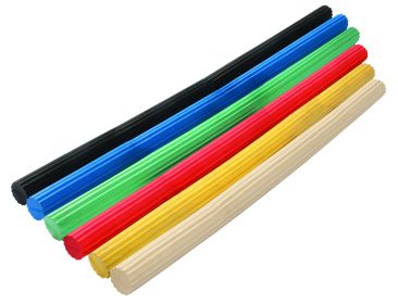 CanDo Twist Bend n Shake Bar Exerciser, 36 in (Resistance: 6 pc set (1 each tan through black))