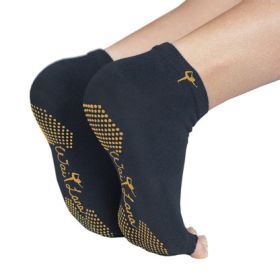 Wai Lana Yogi Feet, M/L (Color: Black/Gold)