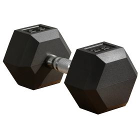 Rubber Hex Dumbbells Hand Weight (Weight: 35 lb)